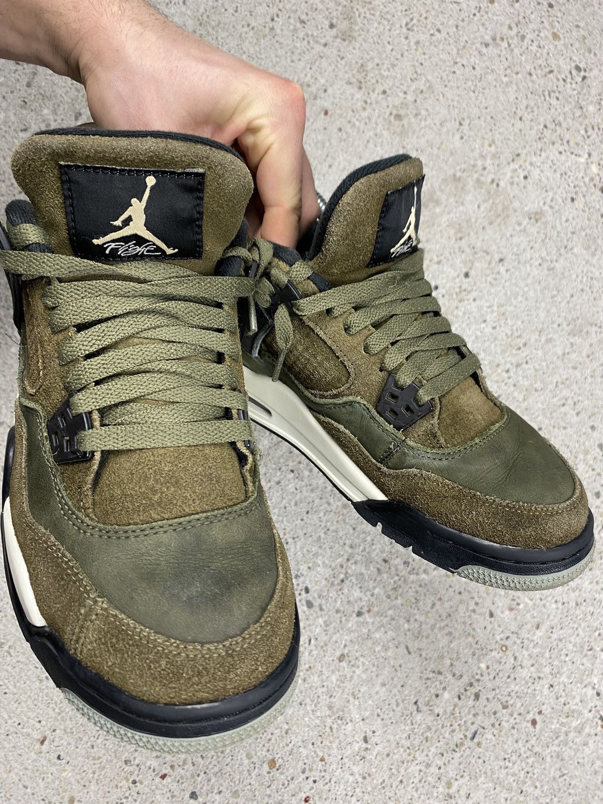 Jordan Brand Jordan sneakers SE olive green military retro vintage Size US 7 / EU 40 - 6 Thumbnail