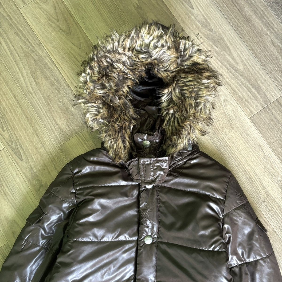 14th Addiction × If Six Was Nine × Le Grande Bleu (L.G.B.) Ifsixwasnine LGB Style fur jacket down puffer vintage Y2K Size US M / EU 48-50 / 2 - 6 Thumbnail