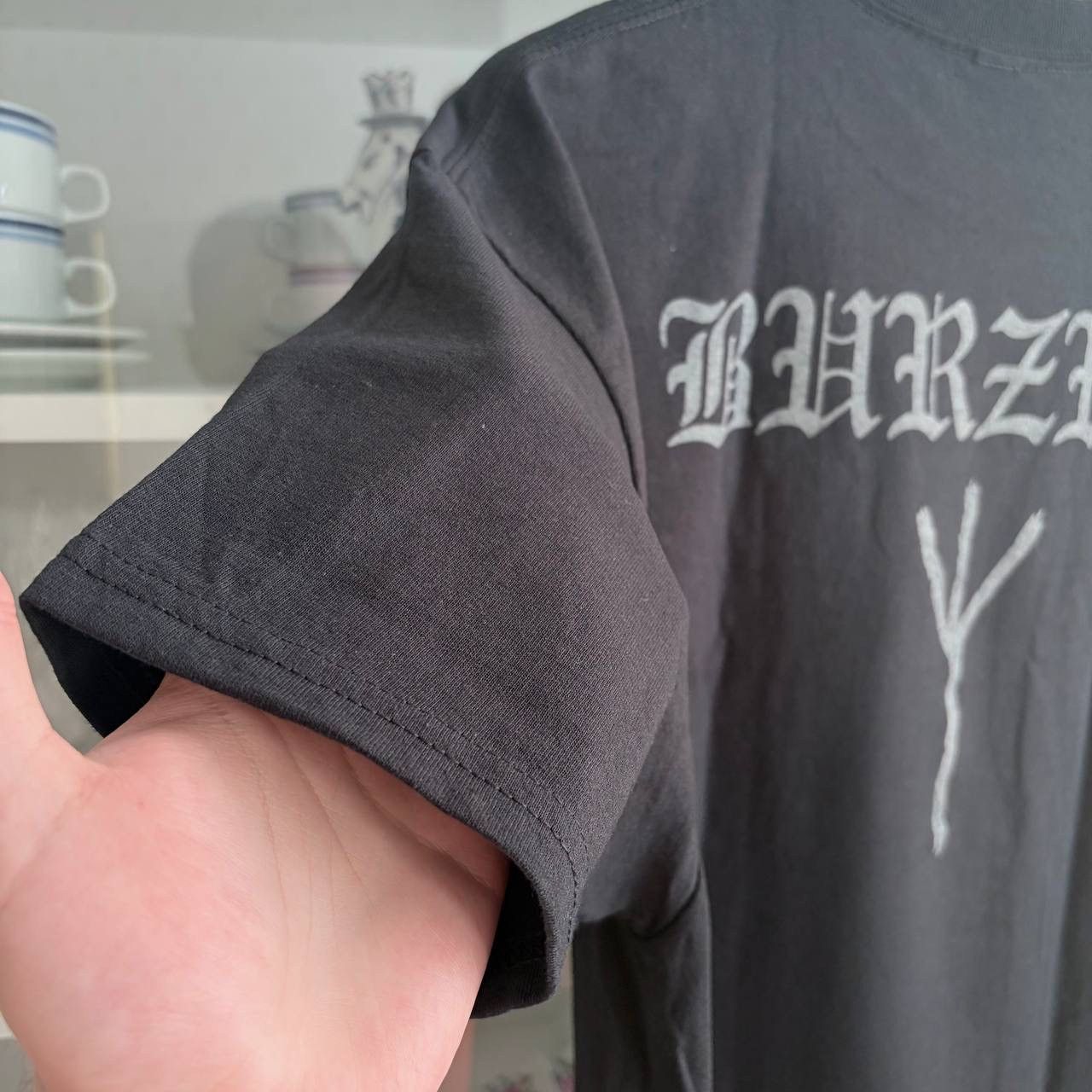 Band Tees T-shirt Burzum - Hvist lyset tar oss / Black metal Size US L / EU 52-54 / 3 - 6 Thumbnail