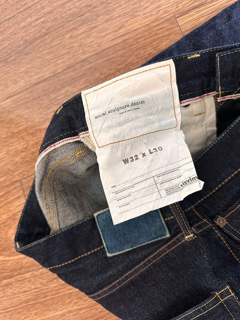 Visvim Visvim size W32L30 SOCIAL SCULPTURE UNWASHED jeans Size US 32 / EU 48 - 4 Thumbnail