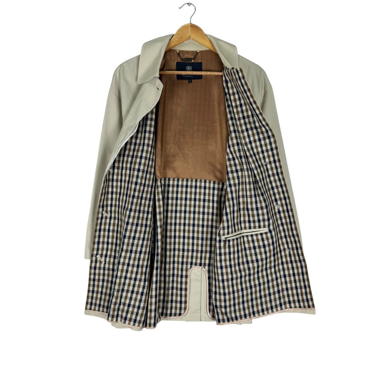 Aquascutum 🌟AQUASCUTUM LONDON OVERCOAT JACKET Size S / US 4 / IT 40 - 6 Thumbnail
