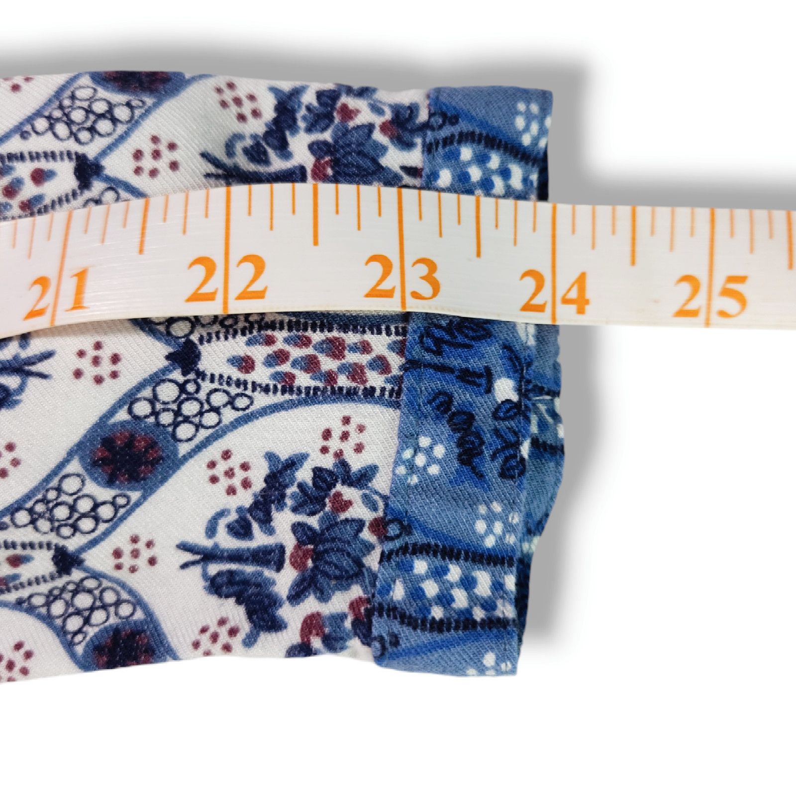 Boden EUC Boden Floral Medallion Henley Top Sz. 6 Blue White Size M / US 6-8 / IT 42-44 - 11 Thumbnail