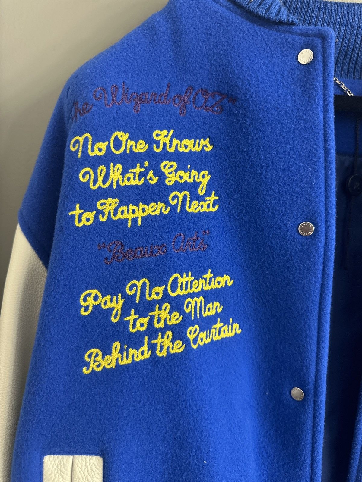Louis Vuitton × Virgil Abloh Louis Vuitton Wizard of Oz Varsity Jacket Size US M / EU 48-50 / 2 - 3 Thumbnail