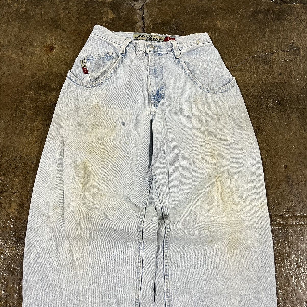 JNCO × Vintage Crazy Vintage Y2K JNCO Jeans Baggy Skater Rave Wide Leg Size US 31 - 12 Thumbnail