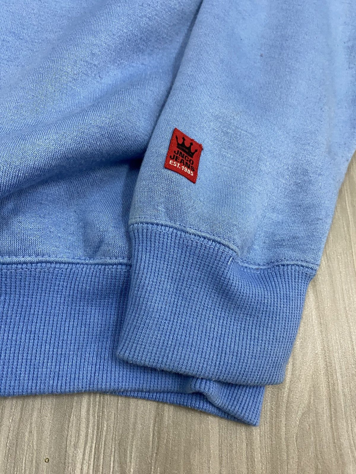 JNCO Vtg Jnco Hoodie Big Logo - Blue Size US M / EU 48-50 / 2 - 9 Thumbnail