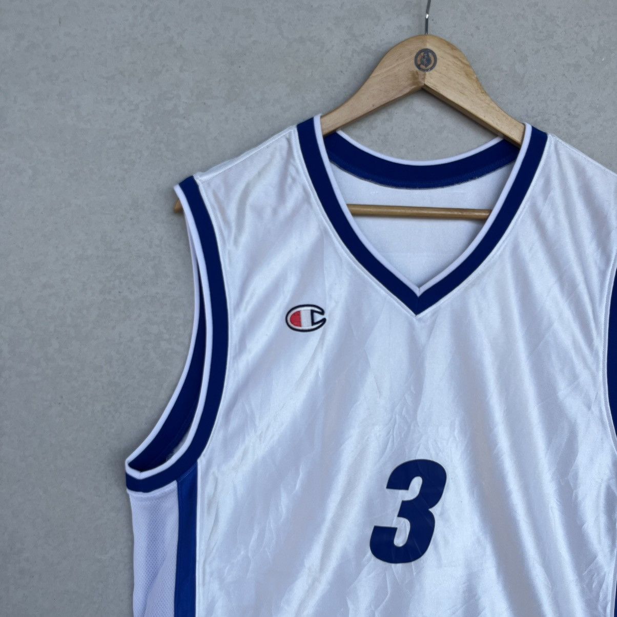 Other Vintage Champion White Basketball Jersey Size L Size US L / EU 52-54 / 3 - 3 Thumbnail