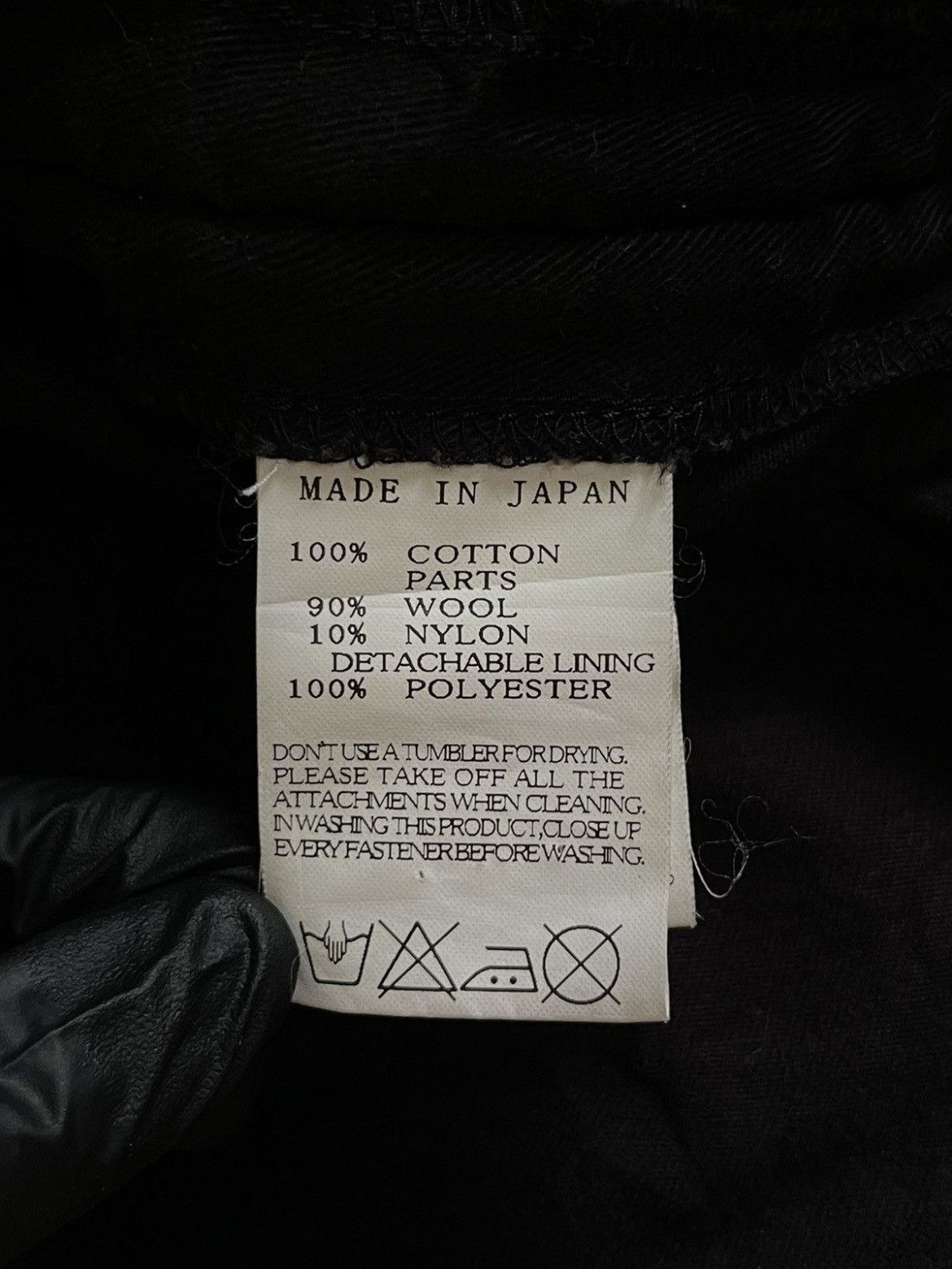 Yohji Yamamoto Rare Limi Feu Trench Jacket Weird Design Size US S / EU 44-46 / 1 - 6 Thumbnail
