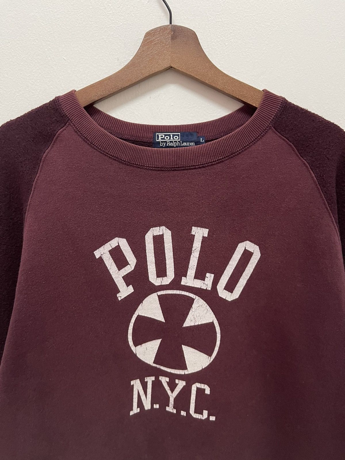 Ralph Lauren VINTAGE POLO RL CROSS SYMBOL SWEATSHIRT Size US M / EU 48-50 / 2 - 2 Thumbnail