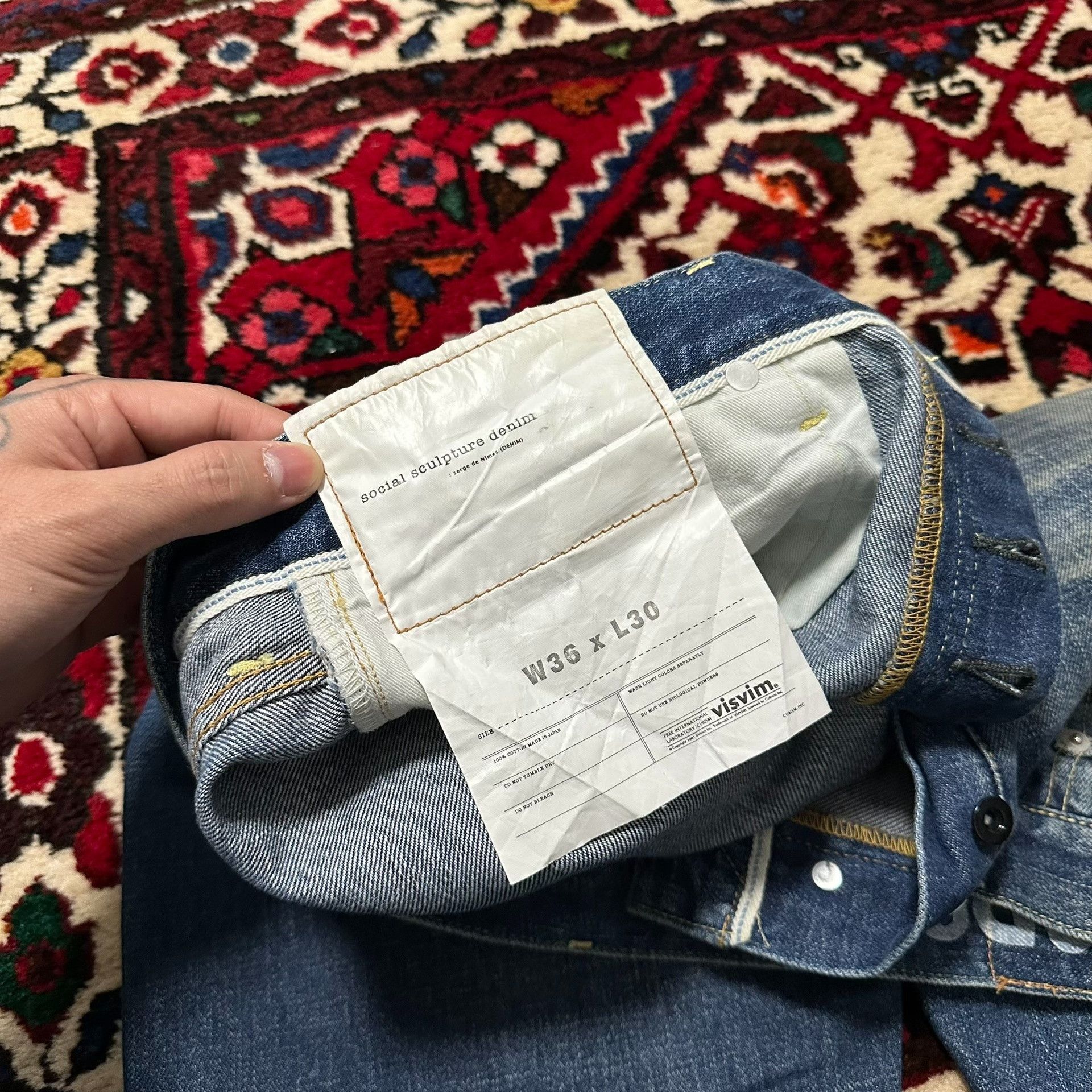 Visvim visvim 14aw 01.2D9 Jeans Size US 30 / EU 46 - 8 Thumbnail