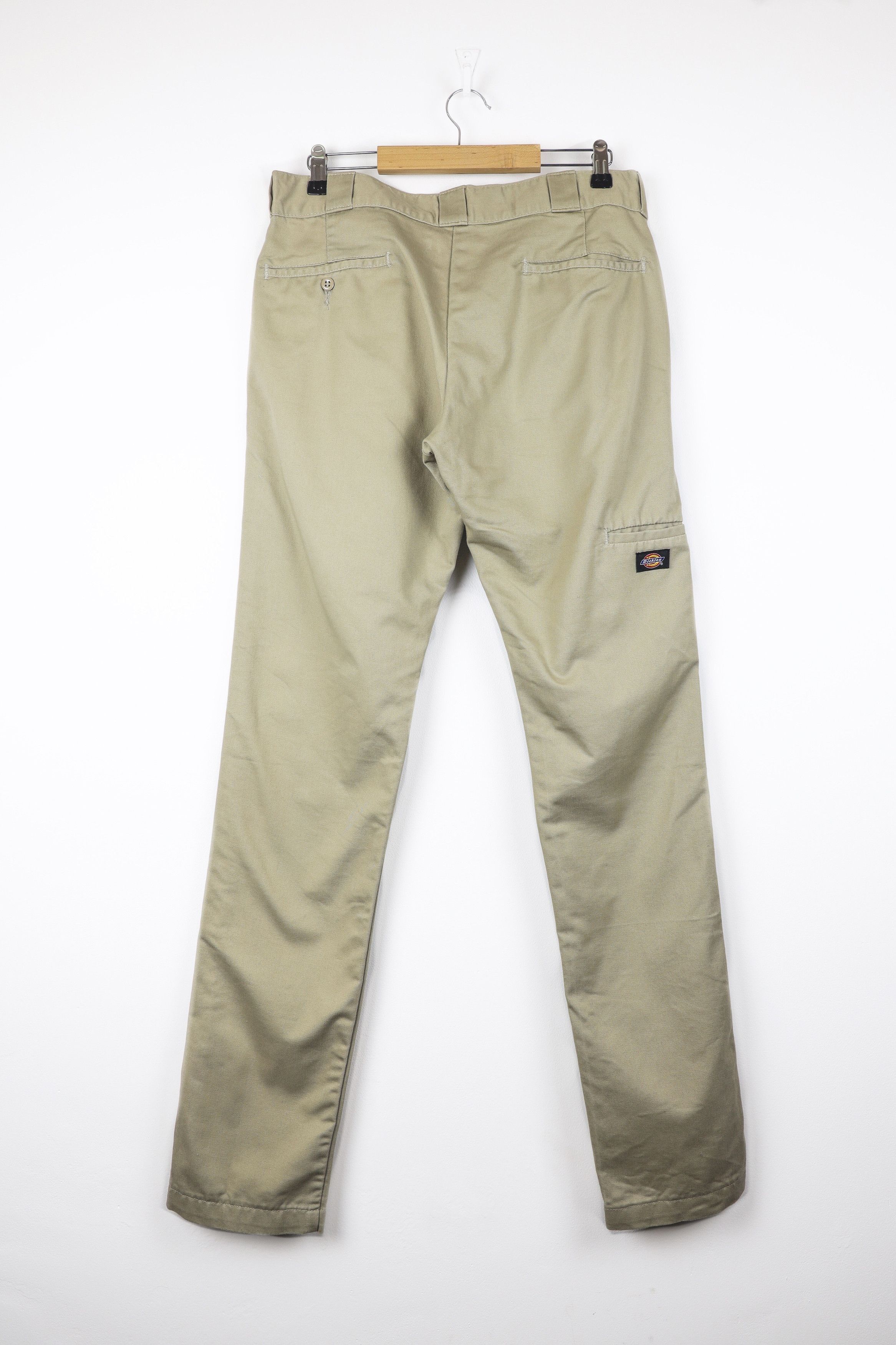 Dickies × Hook-Ups Dickies Beige Logo Single Knee Pocket Work Trousers Pants Size US 30 / EU 46 - 2 Thumbnail