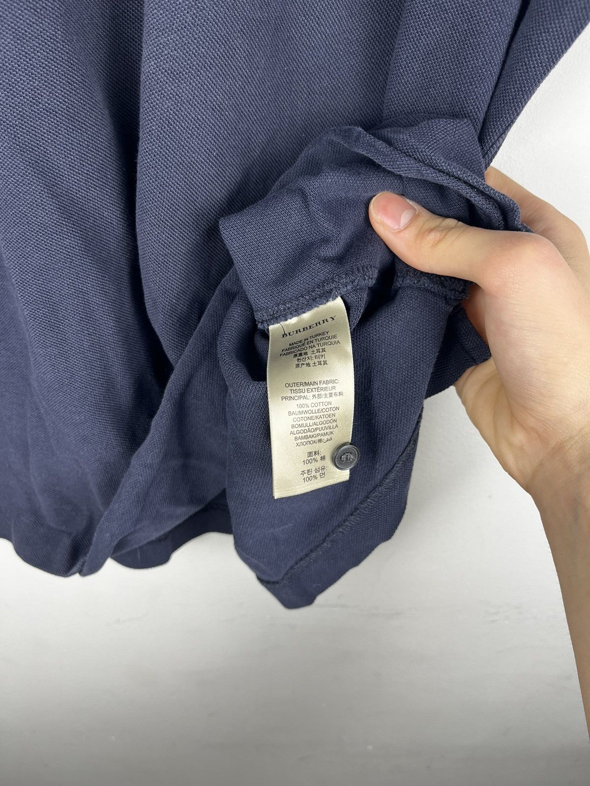 Burberry × Burberry Prorsum × Vintage Burberry Brit vintage polo shirt Size US XL / EU 56 / 4 - 7 Thumbnail