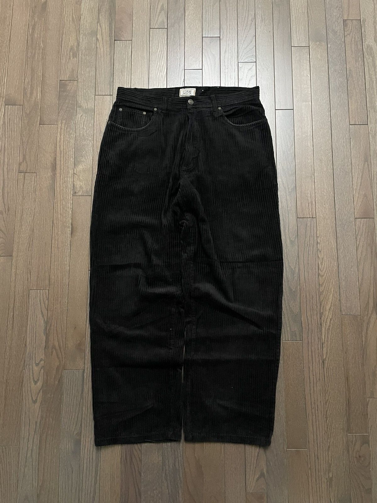 Stussy × Vintage 90's STUSSY CORDUROY RARE MULTIPOCKET CARGO RETRO