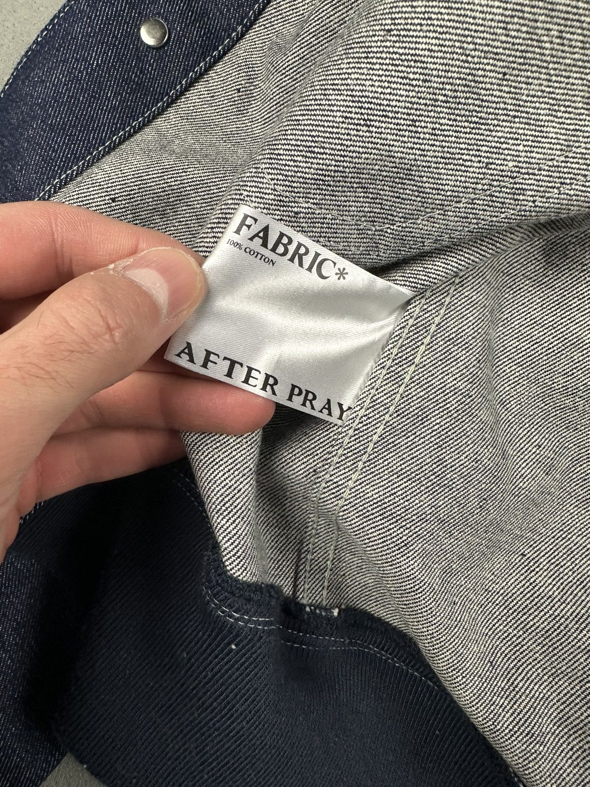 Designer After Pray Denim Jacket Size US M / EU 48-50 / 2 - 12 Thumbnail