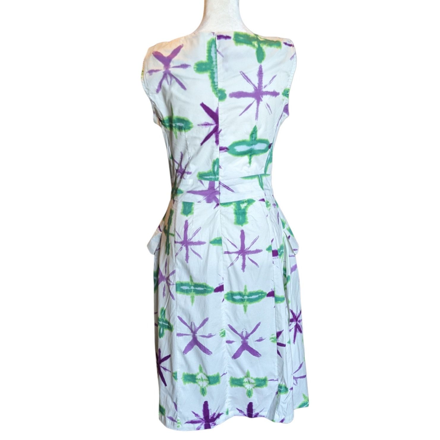 Samantha Sung SAMANTHA SUNG NWT Snow Flake Tie Dye Devon Dress Small Size S / US 4 / IT 40 - 4 Thumbnail