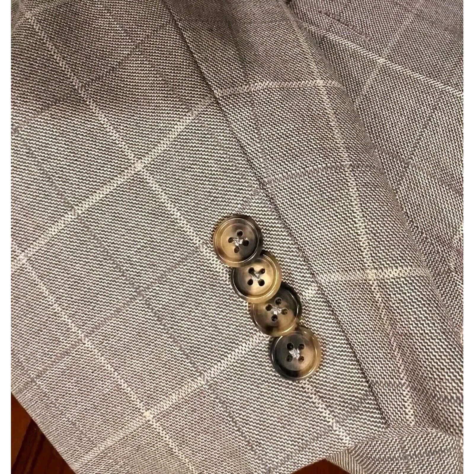 Ermenegildo Zegna ERMENEGILDO ZEGNA Mens Blazer 46S US/56S EU Blazer Size 46S - 2 Thumbnail