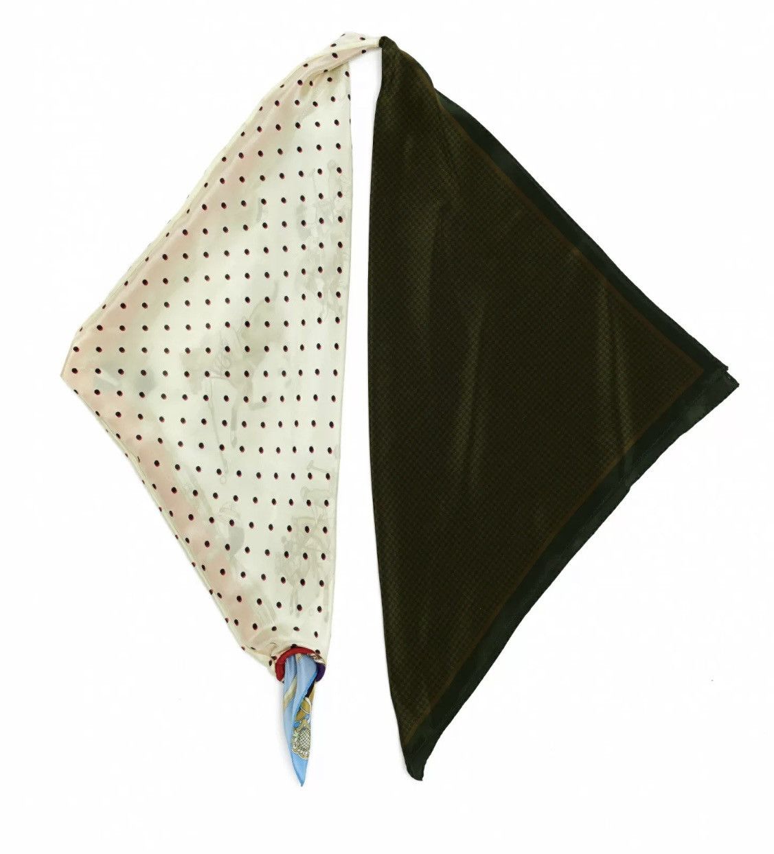 Doublet Doublet Multicolor Transformer Silk Scarf Size ONE SIZE - 5 Thumbnail