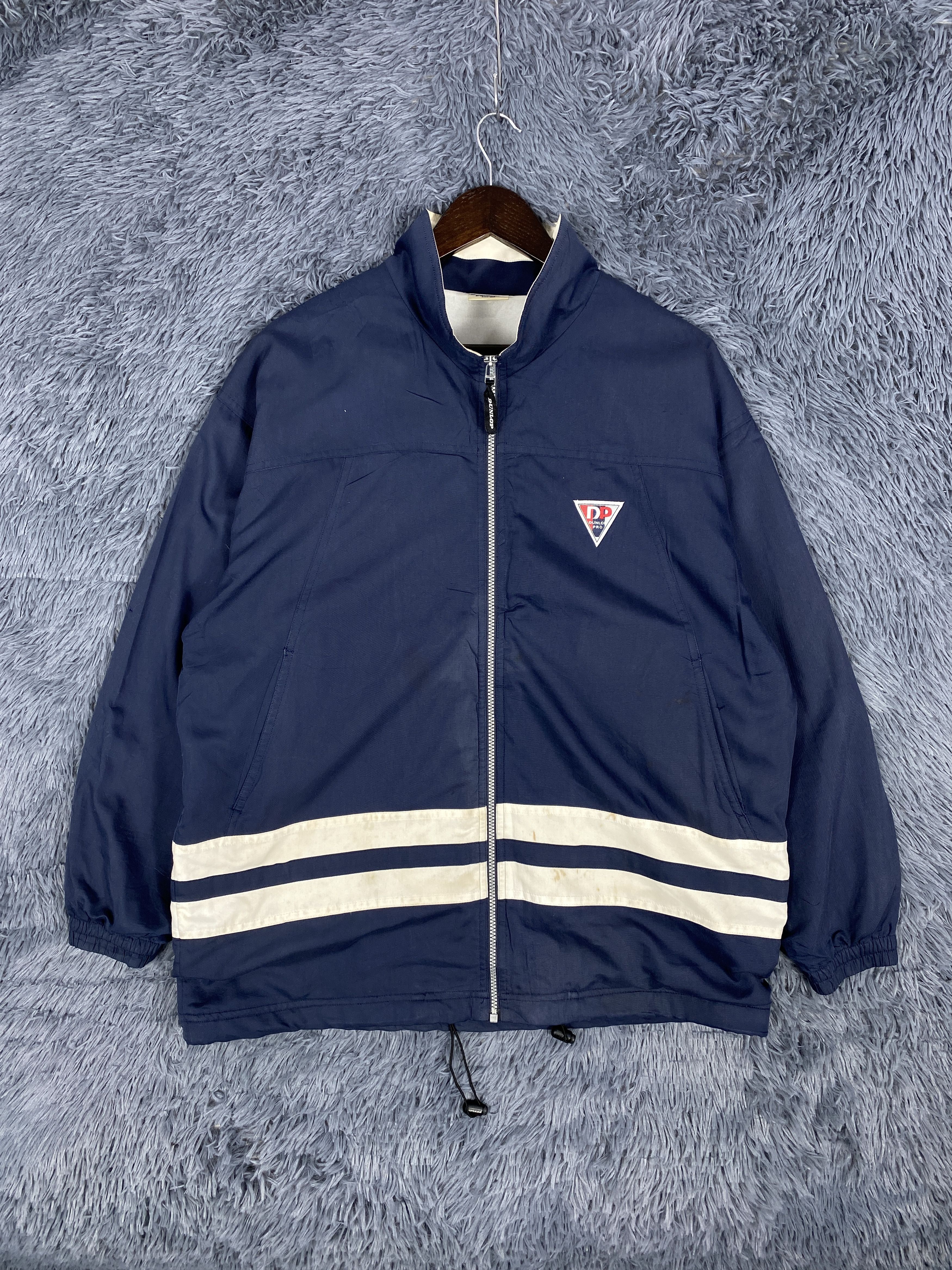 Dunlop Vintage Dunlop Zip Up Sport Light Jacket Size US M / EU 48-50 / 2 - 1 Thumbnail