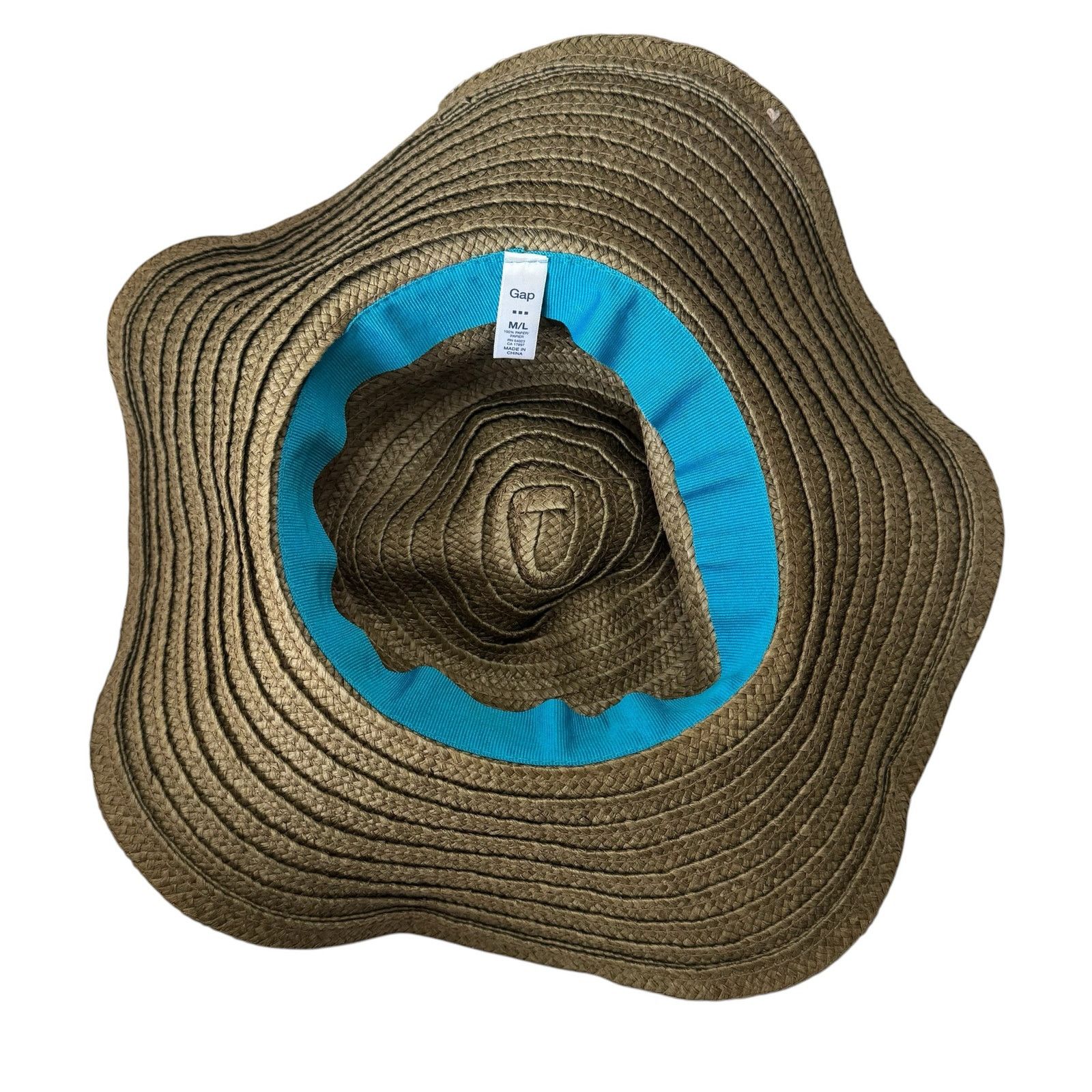 Gap GAP Brown Floppy Sun Hat Wide Brim Size Medium Large Womens Size ONE SIZE - 5 Thumbnail