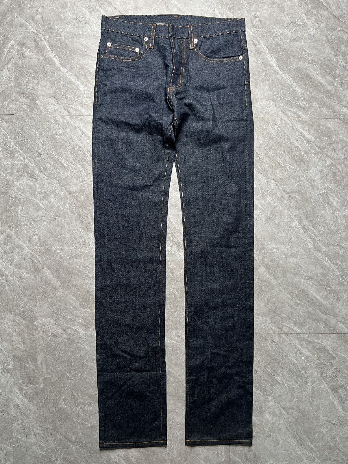 Dior × Hedi Slimane Dior x Hedi Slimane Stacked Raw Denim
