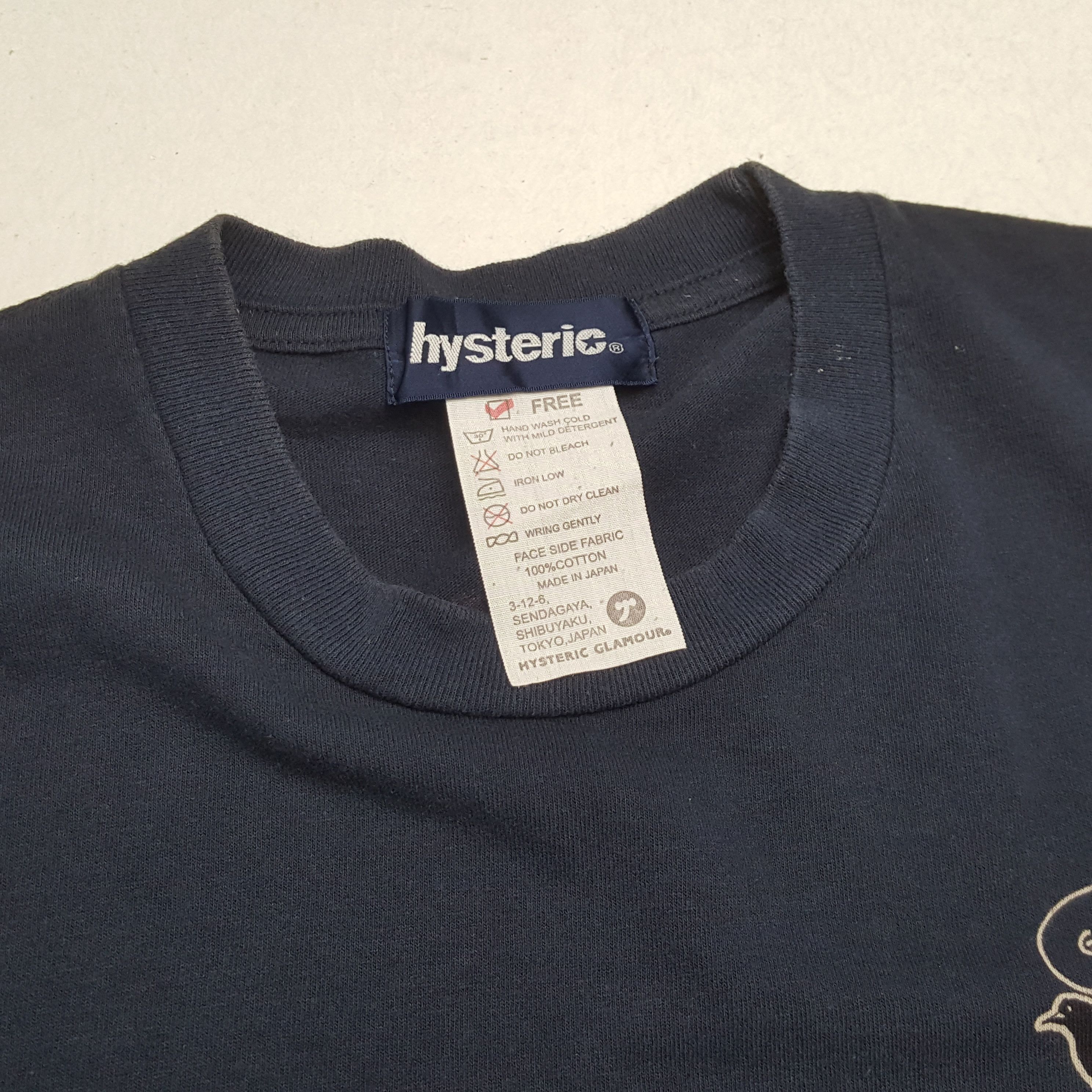 Hysteric Glamour HYSTERIC GLAMOUR Japanese Brand Custom Art Vintage Tshirt Size S / US 4 / IT 40 - 10 Thumbnail