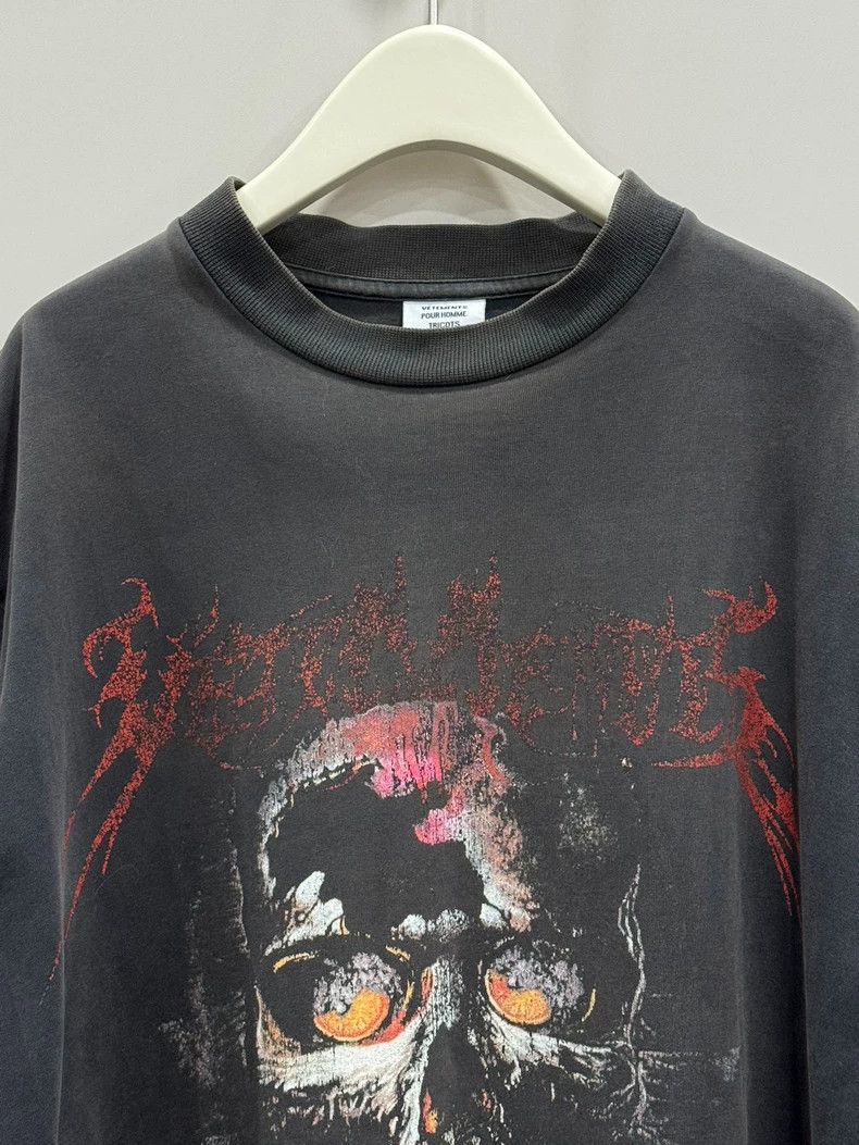 Vetements Vetements Frontal Ghost Face Washed Short Sleeve Size XS Size US XS / EU 42 / 0 - 3 Thumbnail