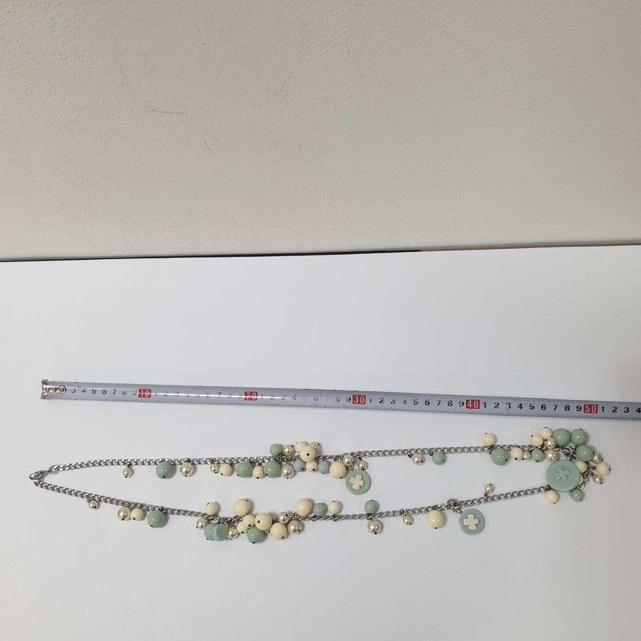 Chanel Chanel pastel jewelry set of necklace and bracelet Size ONE SIZE - 21 Thumbnail