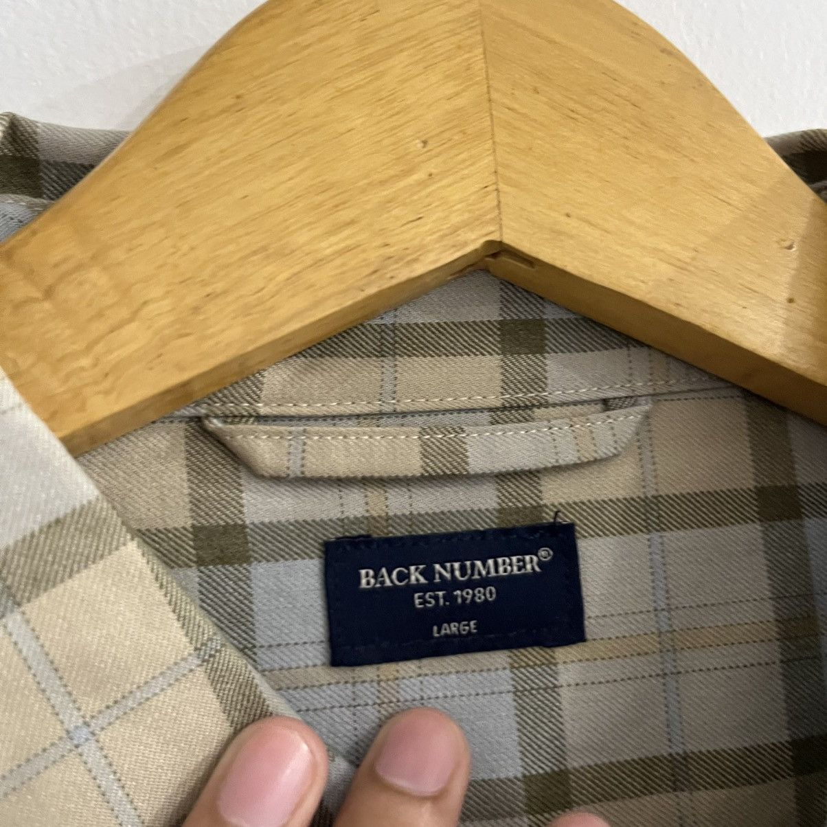 Japanese Brand Back Number - Ls Outer Button Up Shirt Size US L / EU 52-54 / 3 - 4 Thumbnail