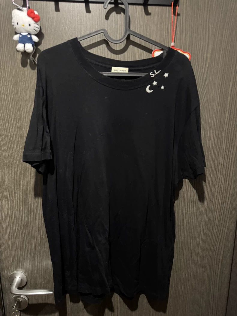 Saint Laurent Paris Saint Laurent Paris Black short sleeve T-shirt Nextarrow-25 Size US XL / EU 56 / 4 - 1 Thumbnail