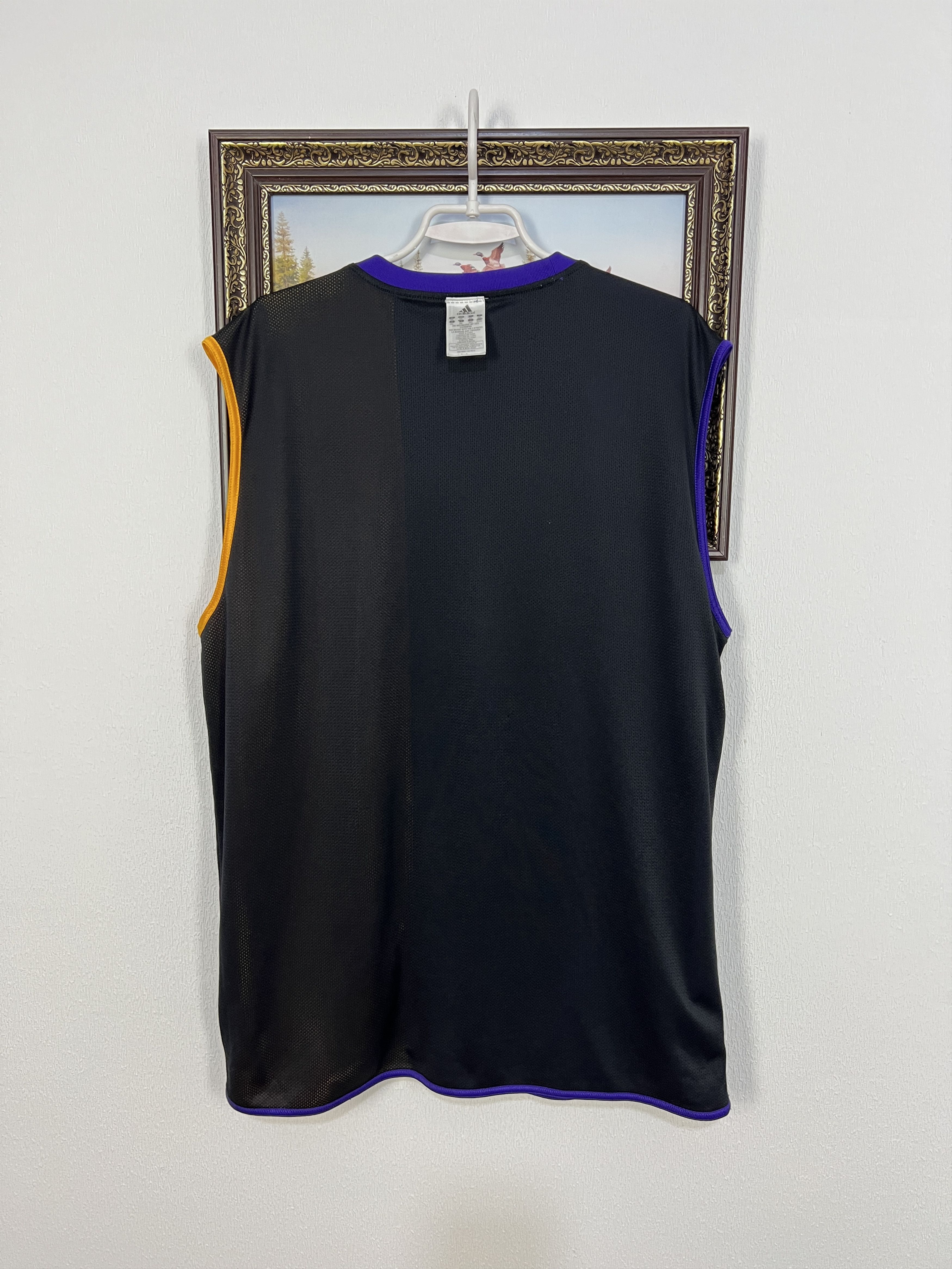 Adidas Vintage Adidas Warm Up Los Angeles Lakers Bryant Jersey Size US XXL / EU 58 / 5 - 21 Thumbnail