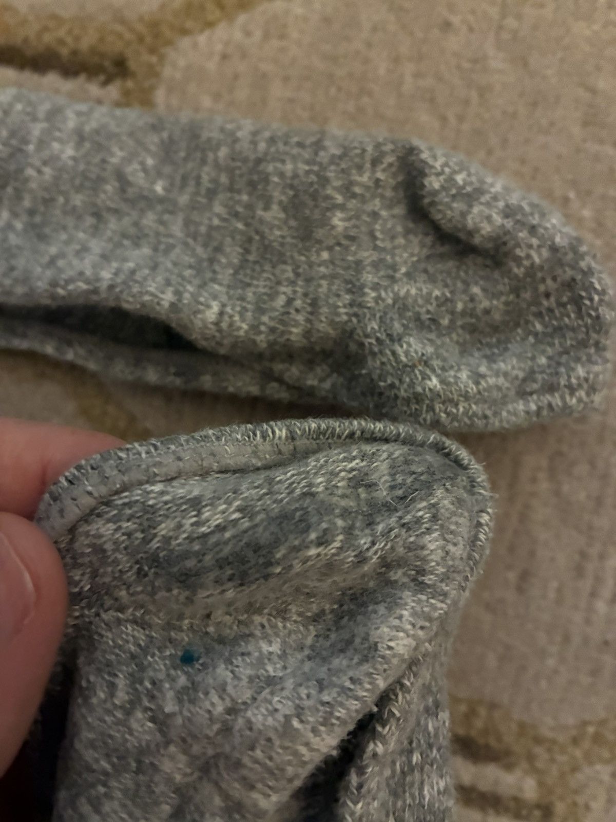 J.Crew J. Crew Loafer Socks Grey Marl Size ONE SIZE - 3 Thumbnail