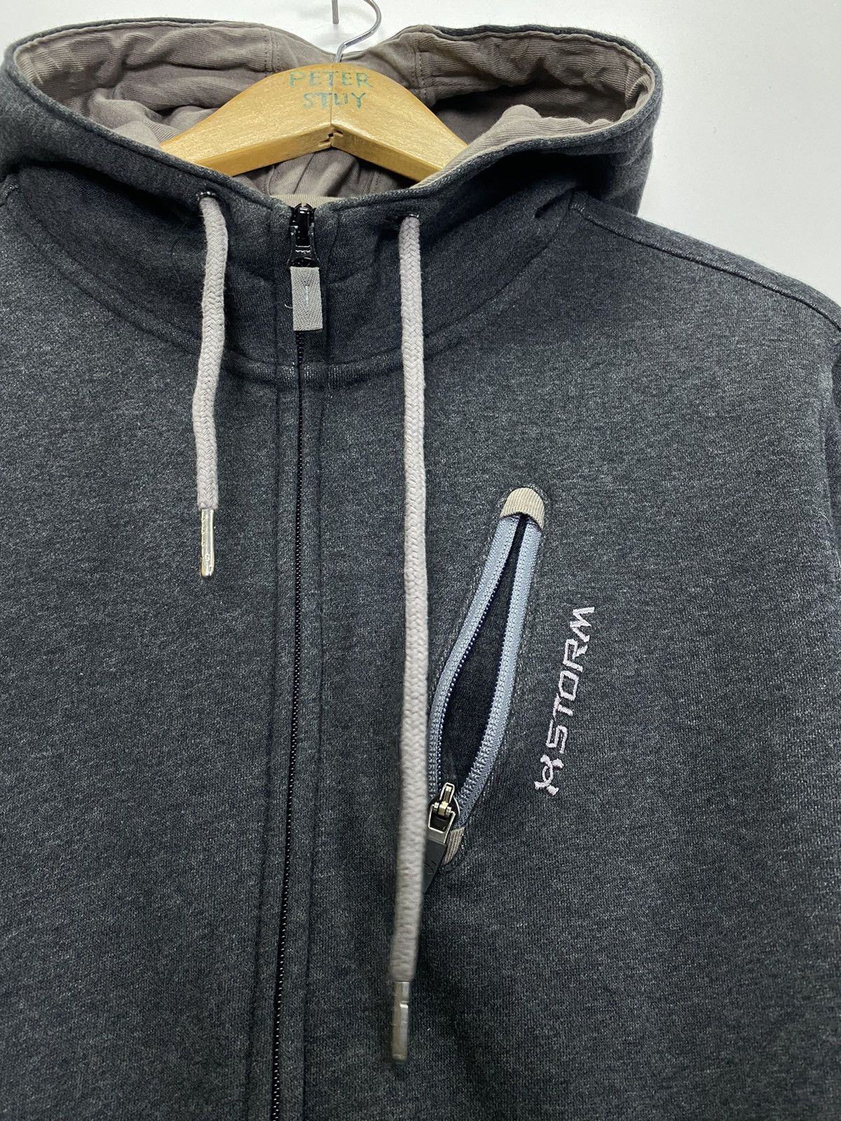 Under Armour × Vintage Under Armour big logo hoodies Size US M / EU 48-50 / 2 - 8 Thumbnail