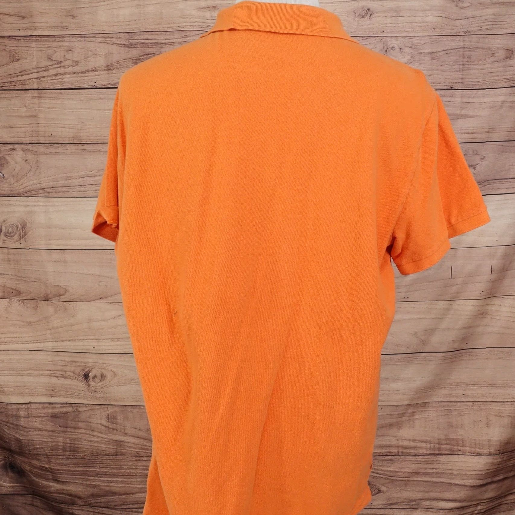 Gap Gap Polo Shirt Mens XL Orange Classic Fit Short Sleeve Cotton T2 Size US XL / EU 56 / 4 - 4 Thumbnail