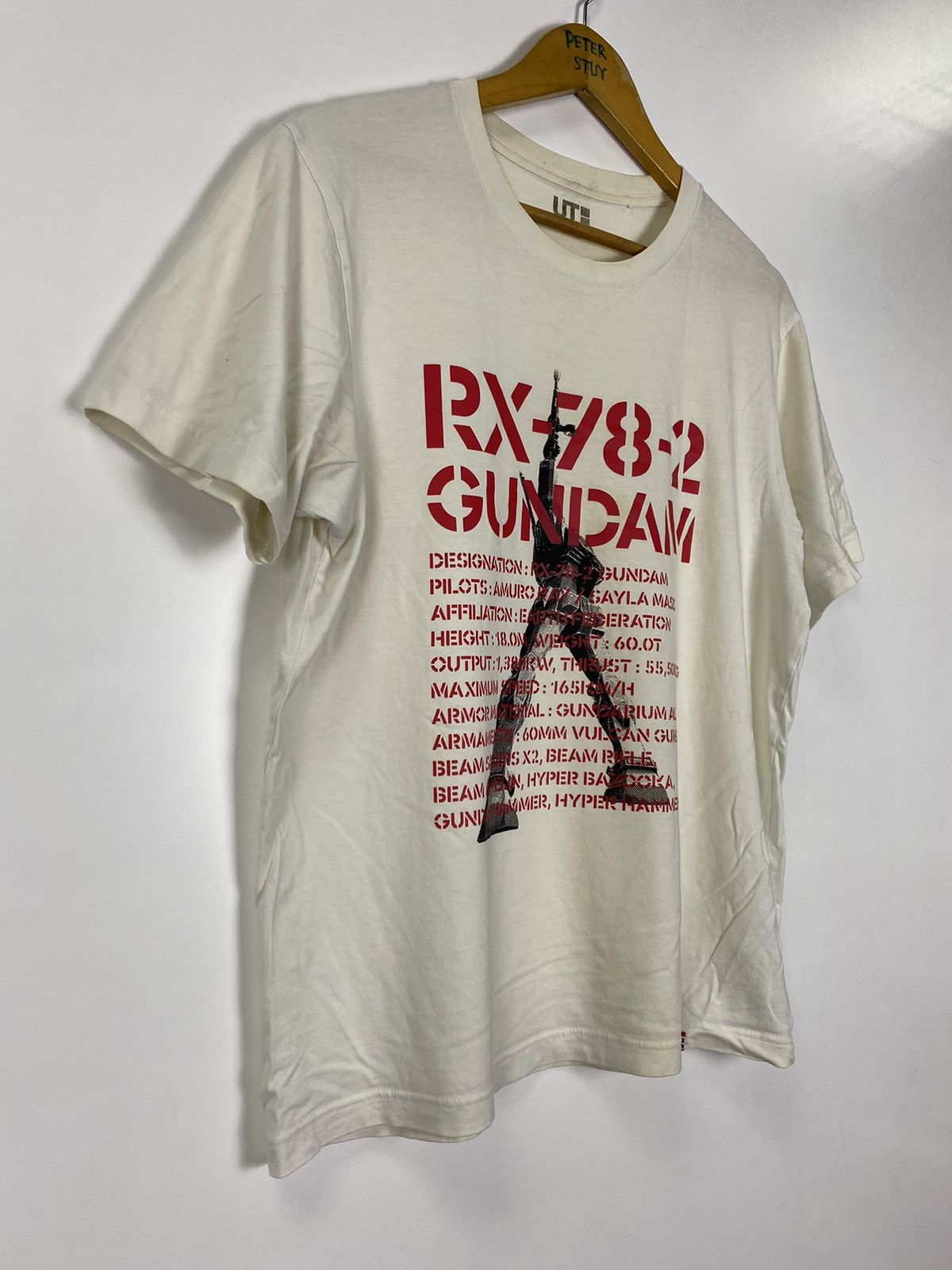 Uniqlo Gundam Uniqlo tee Size US L / EU 52-54 / 3 - 5 Thumbnail