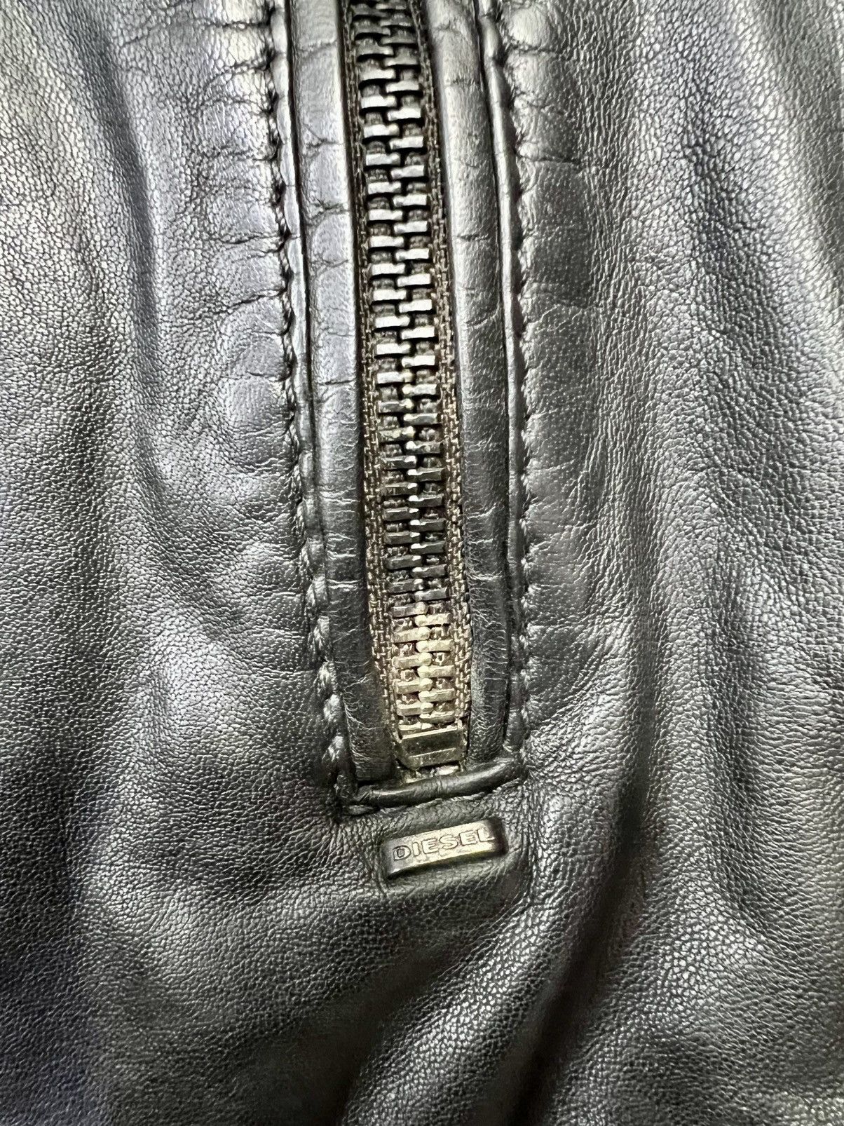 Diesel Diesel leather jacket size L Size US L / EU 52-54 / 3 - 10 Thumbnail