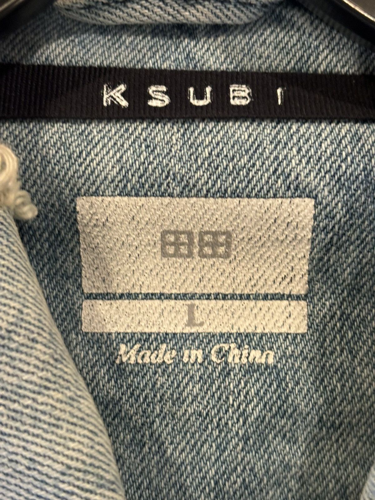 Ksubi Ksubi distressed denim jacket large Size US L / EU 52-54 / 3 - 4 Thumbnail