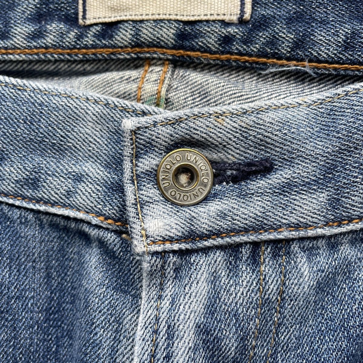 Japanese Brand W38💥 Vintage Japanese Faded Distressed Jeans Denim Pants Size US 38 / EU 54 - 6 Thumbnail