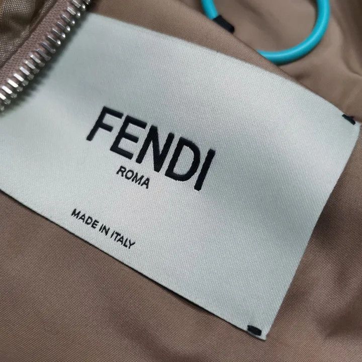 Fendi Fendi Logo Printed Hooded Long Sleeve Jacket -2507 Size S / US 4 / IT 40 - 3 Thumbnail