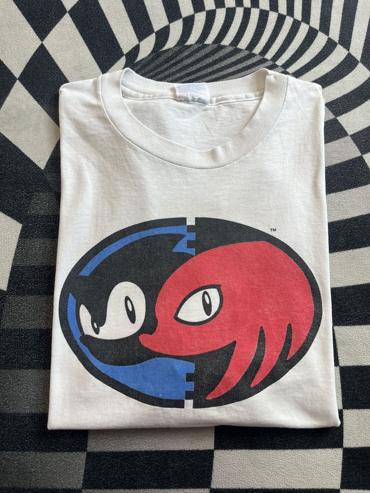 Anime Vintage SONIC by SEGA 1990’s Game Anime Tshirt Size US XL / EU 56 / 4 - 1 Thumbnail