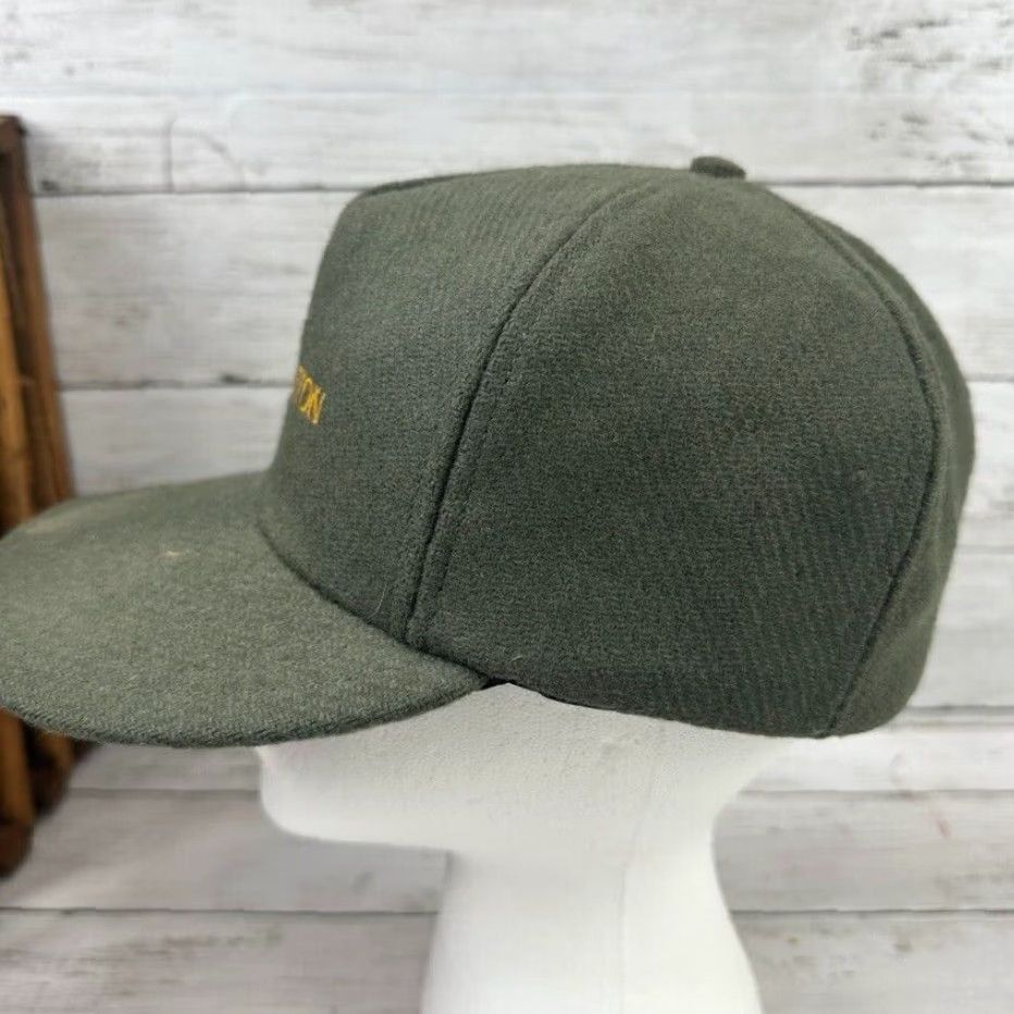 Pendleton VINTAGE Pendleton Wool Fitted Baseball Cap Men 7 1/2 Olive Green Outdoor USA Size ONE SIZE - 5 Thumbnail