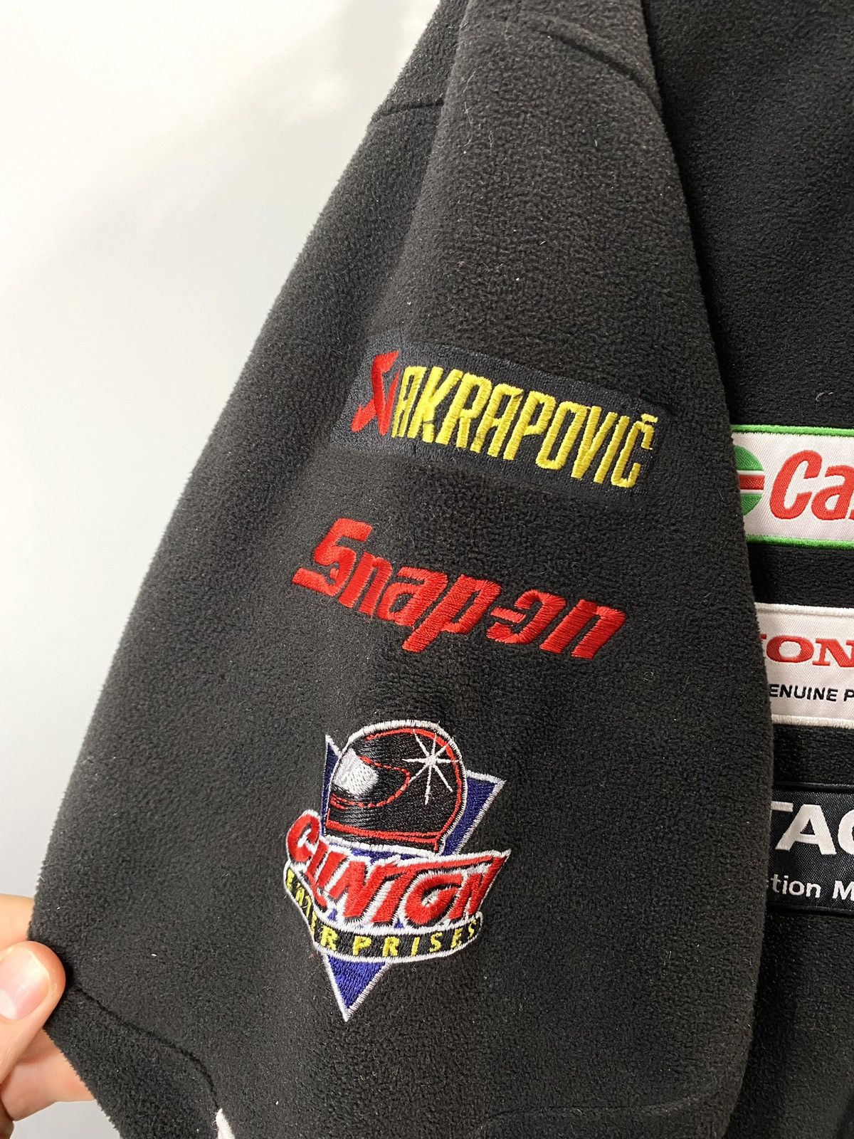 Japanese Brand Vintage Honda Racing Fleece Sweatshirt Castrol Size US S / EU 44-46 / 1 - 8 Thumbnail
