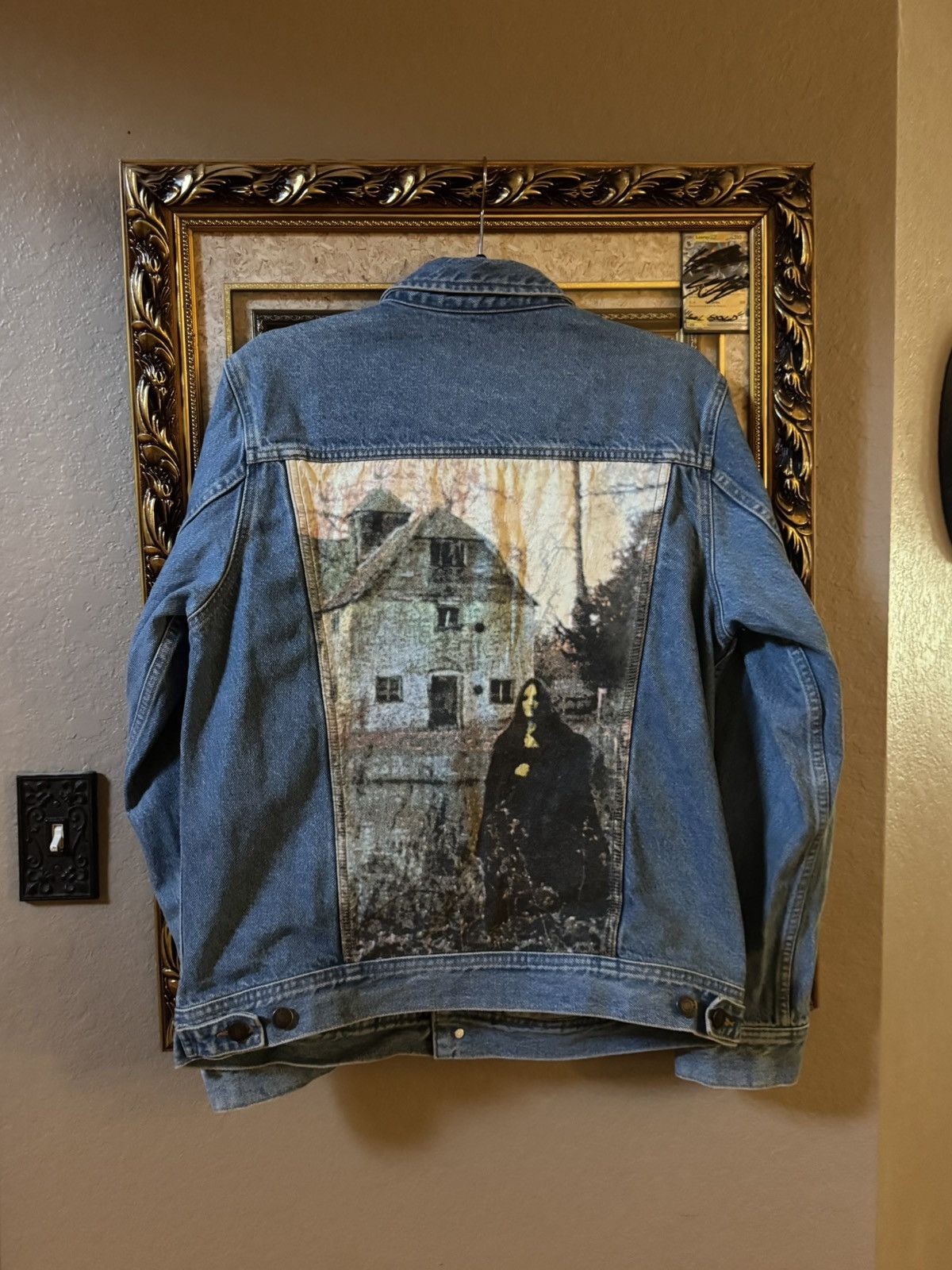 SS16 Supreme Black Sabbath Denim Jacket