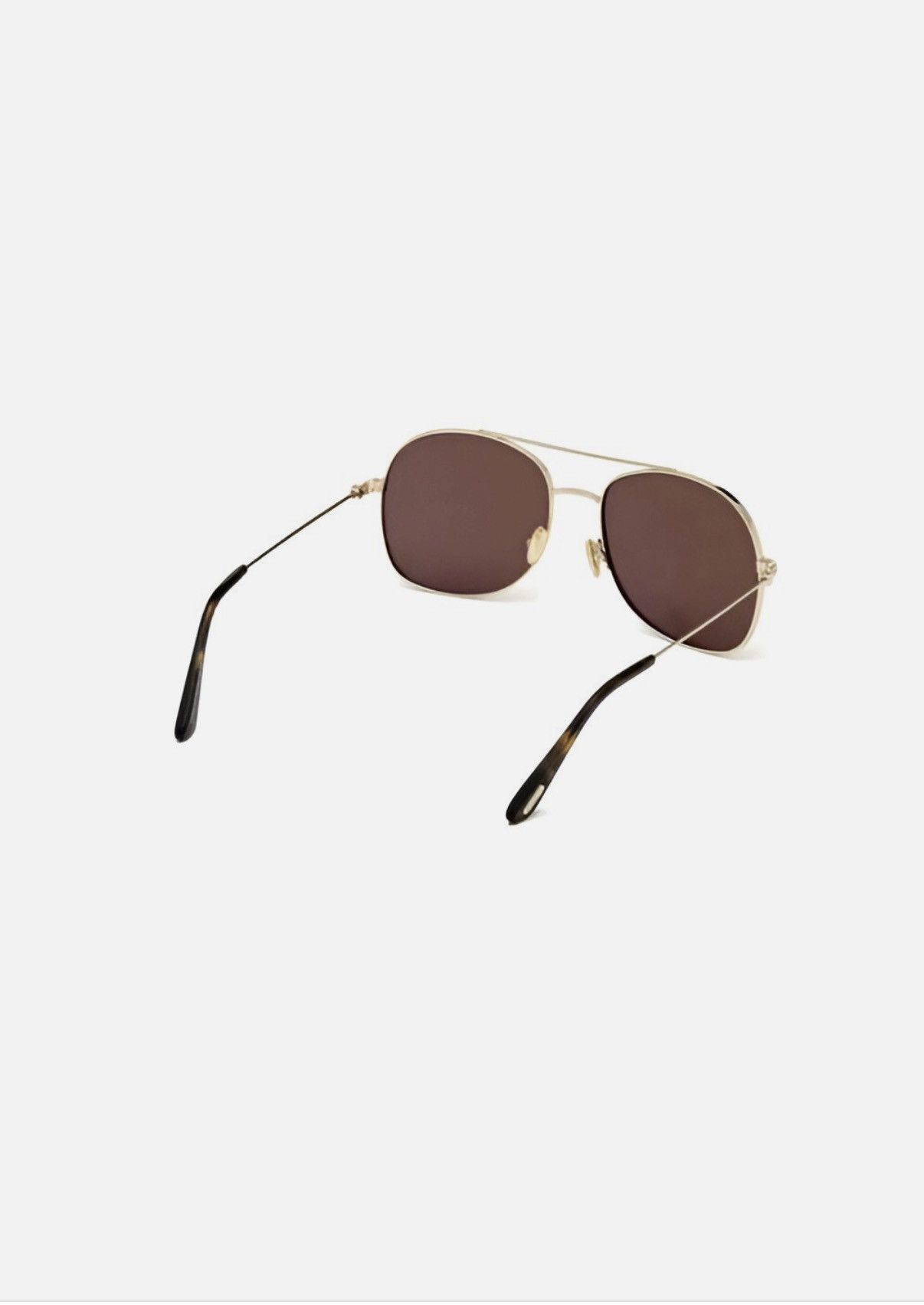Tom Ford Tom Ford Gold Aviator Sunglasses Size ONE SIZE - 4 Thumbnail