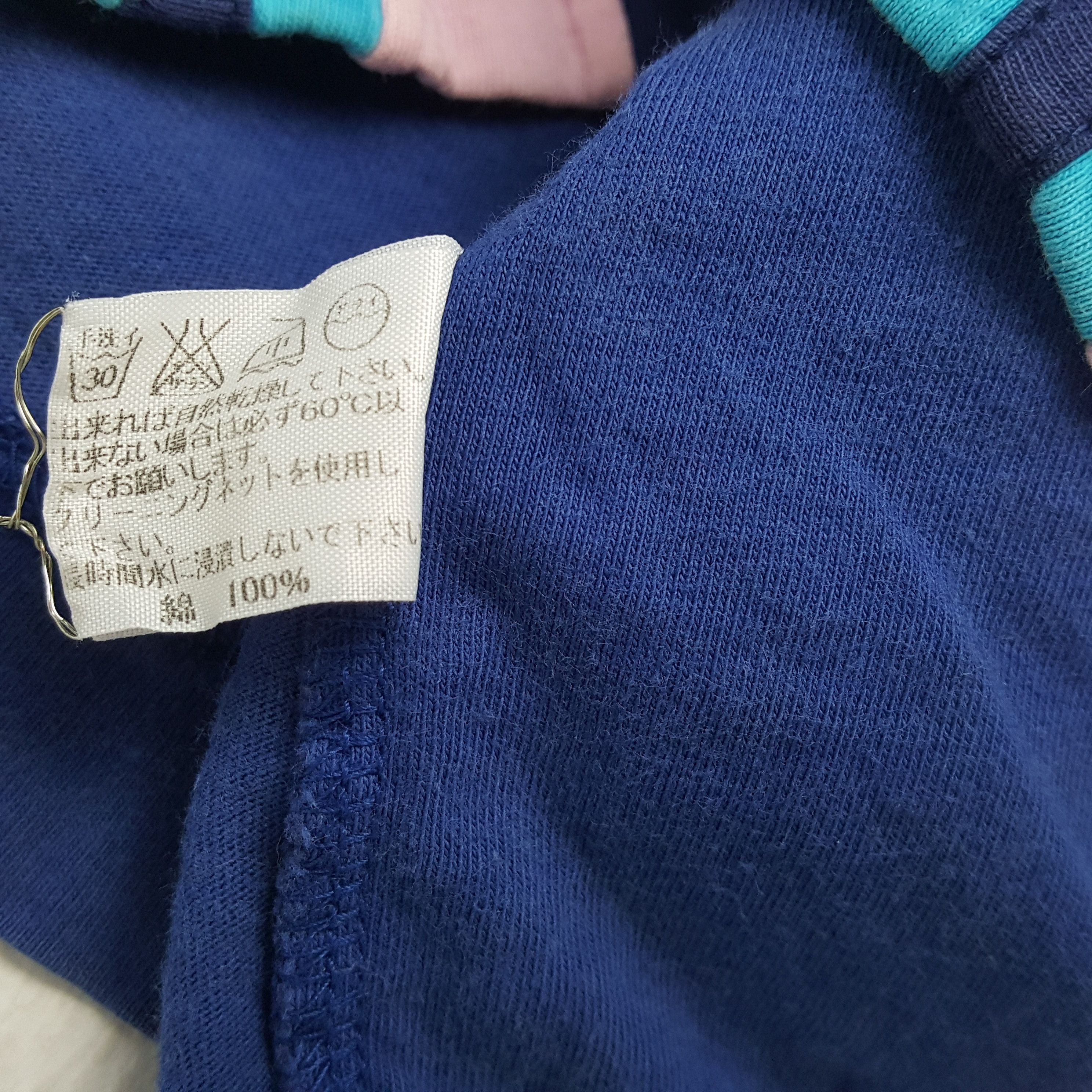 Issey Miyake × Japanese Brand × Vintage ISSEY MIYAKE MEN Tshirt Japanese Designer Stripe Design Size US M / EU 48-50 / 2 - 5 Thumbnail