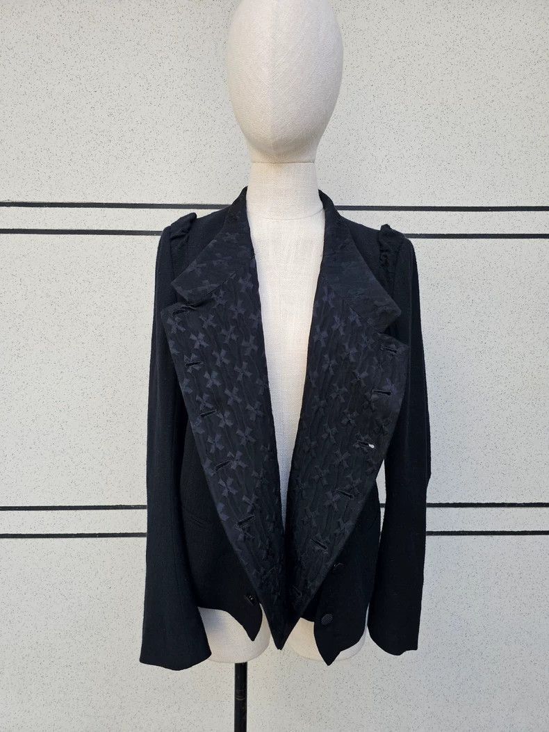 Ann Demeulemeester Ann Demeulemeester Women's Jacket Outerwear-2506 Size S / US 4 / IT 40 - 3 Thumbnail