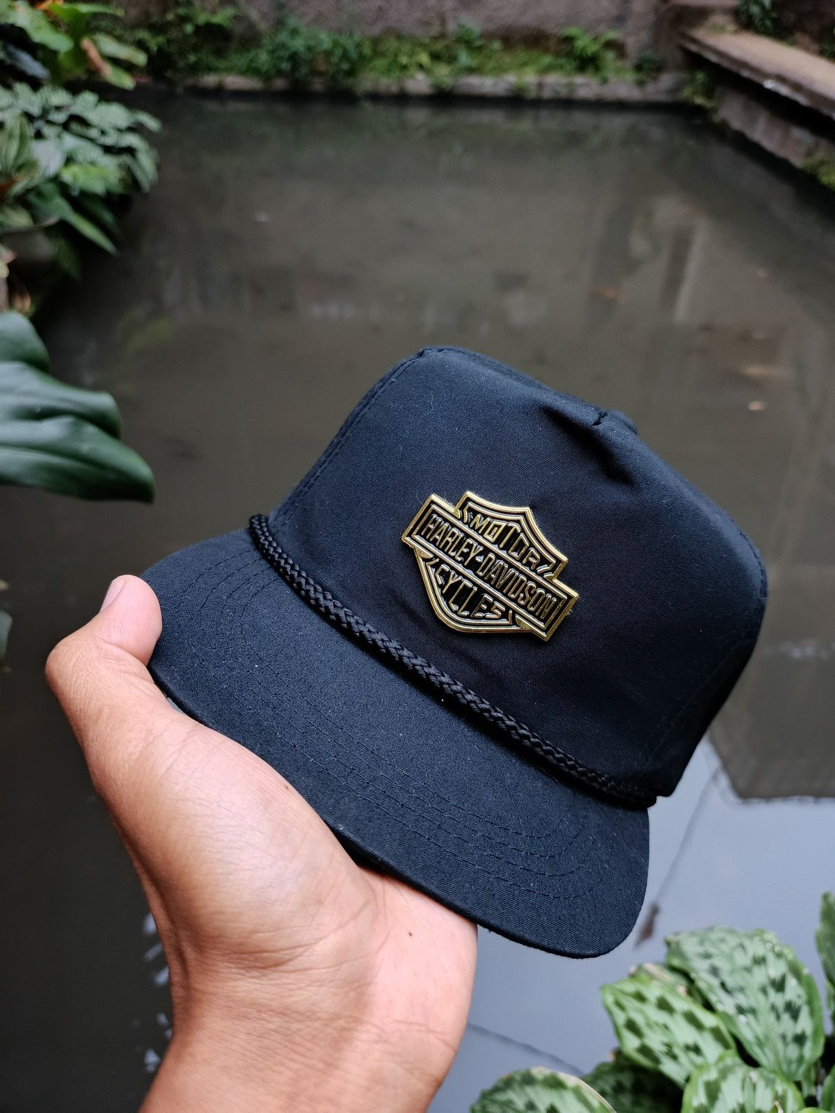 Harley Davidson Vintage ropehat harley davidson yupong osfa Size ONE SIZE - 1 Thumbnail