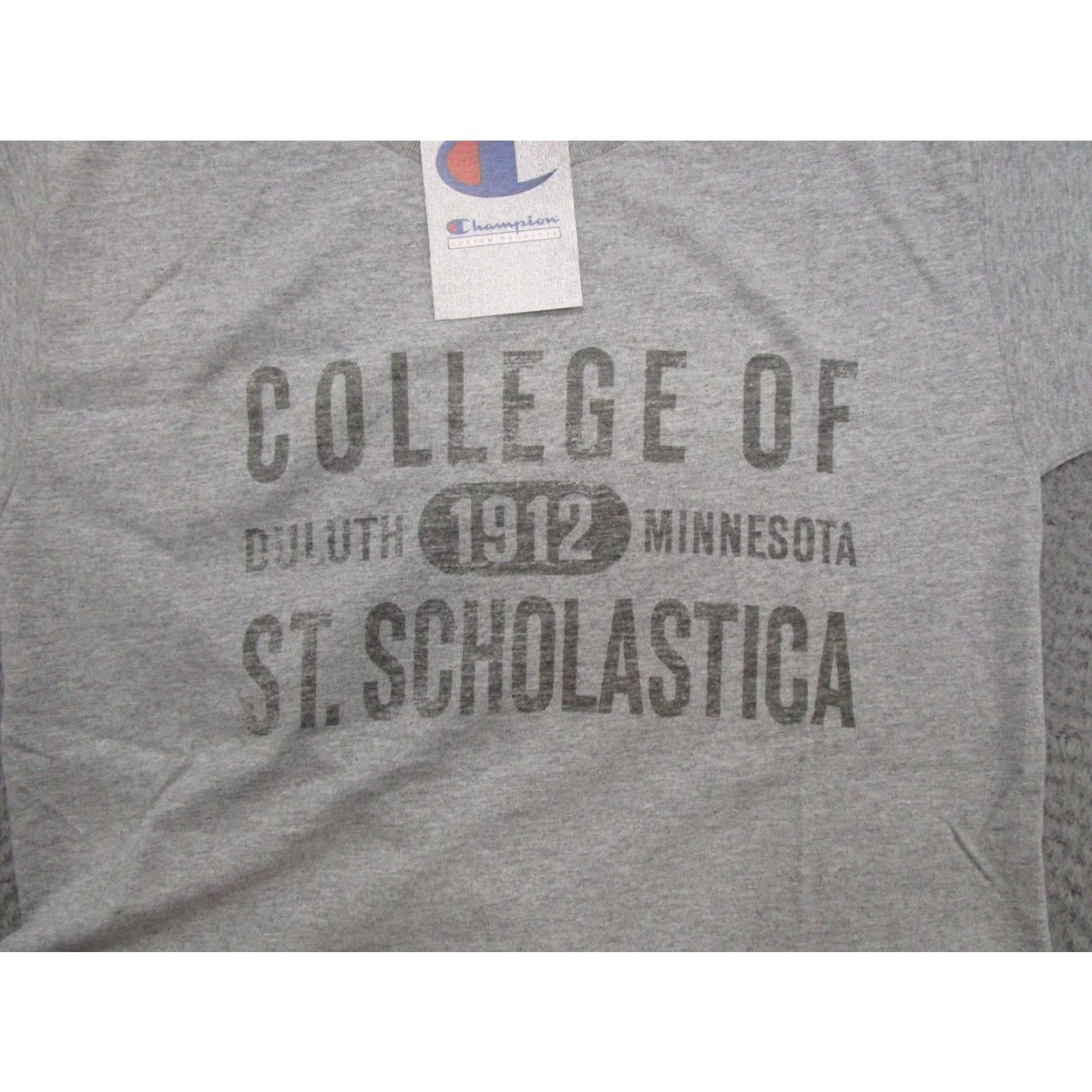 Champion Champion College Short Sleeve Shirt S NEW Gray Men's T-Shirt Shop Collegiate Spell Out Size US S / EU 44-46 / 1 - 2 Thumbnail