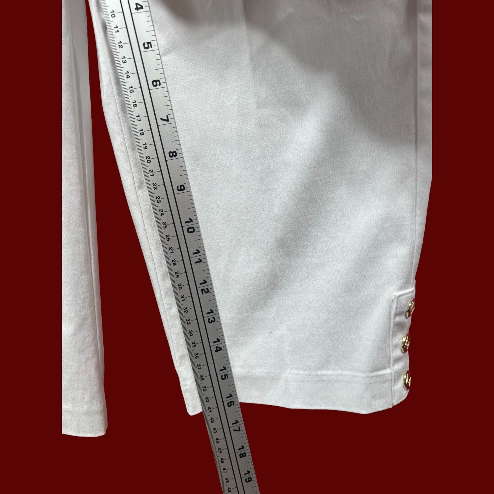 Other Liz Claiborne-Alissa Pedal Pusher-Women's Pull-On Comfort Ca Size 26" / US 2 / IT 38 - 6 Thumbnail