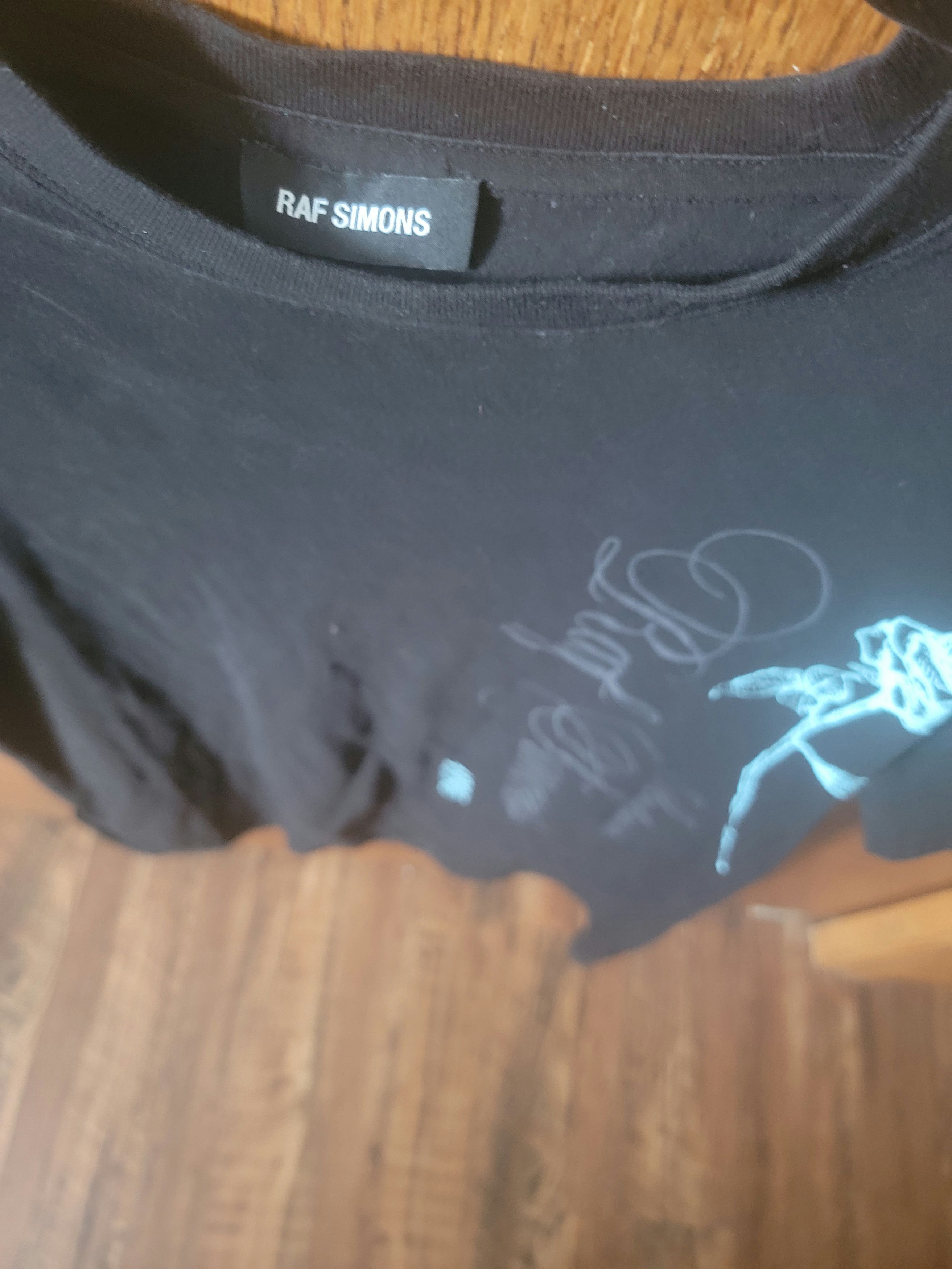 Raf Simons Raf Simons blue rose shirt Size US S / EU 44-46 / 1 - 4 Thumbnail