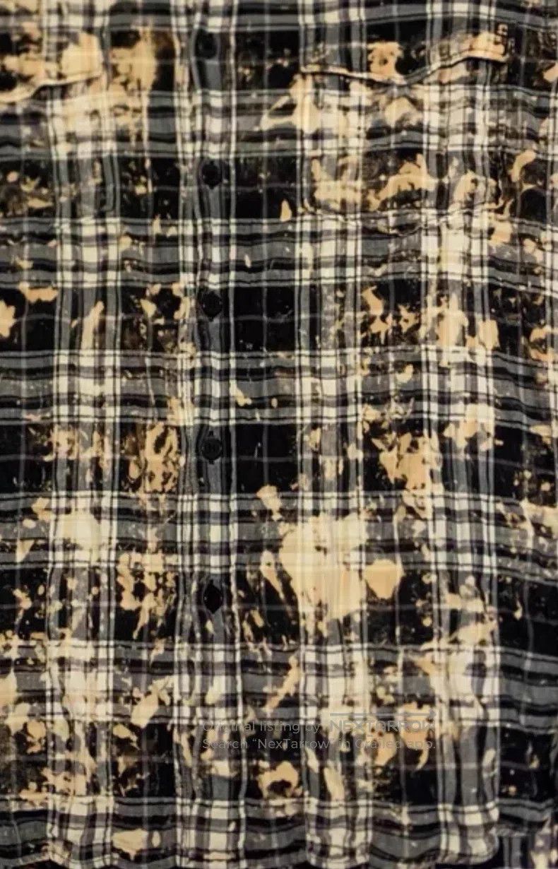 Saint Laurent Paris Saint Laurent Paris Flame Rendered Shirt Yellow Plaid Spla Size US S / EU 44-46 / 1 - 5 Thumbnail