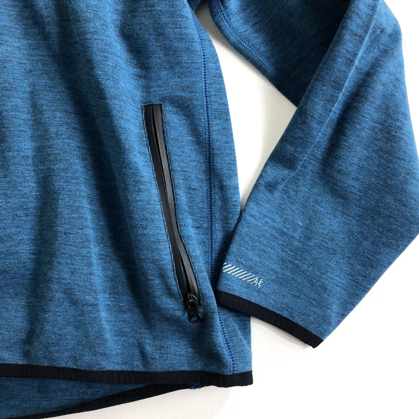 American Eagle Outfitters VINTAGE American Eagle Outfitters Active Flex 1/4 Zip Blue Mock Neck Sweater Mens 2XL Size US XXL / EU 58 / 5 - 5 Thumbnail